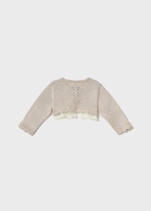 Cardigan tricot cerimonia neonata