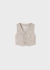 Gilet elegante lino neonato