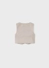 Gilet elegante lino neonato