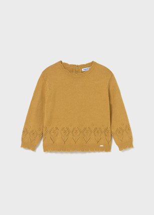 Maglione trafori neonata