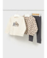 Completo 3 pezzi pois neonata