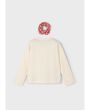 Maglietta con elastico bambina