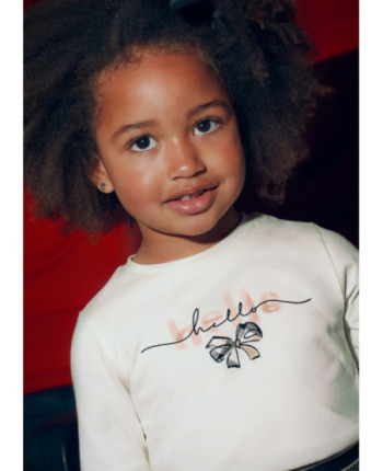 Maglietta elastico bambina