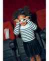 Maglione tricot righe bambina