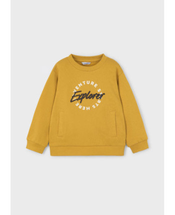 Felpa ricamata unisex