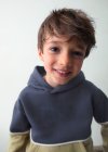 Felpa contrasto bambino