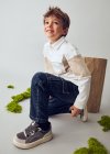 Jeans cargo bambino