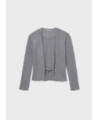 Cardigan top costine ragazza