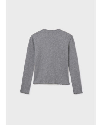 Cardigan top costine ragazza
