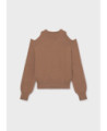 Maglione apertura spalle ragazza