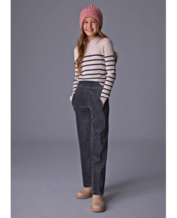 Pantalone velluto a costine ragazza